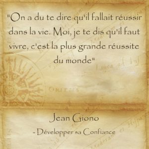 vivre avant réussir