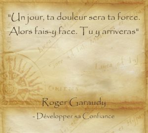 souffrir pour grandir ne pas abandonner