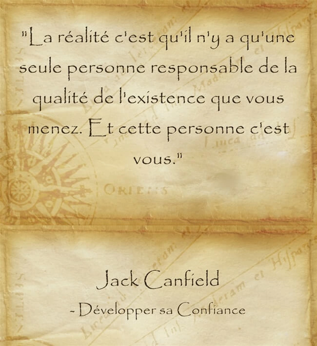 Nous sommes responsables de notre bonheur