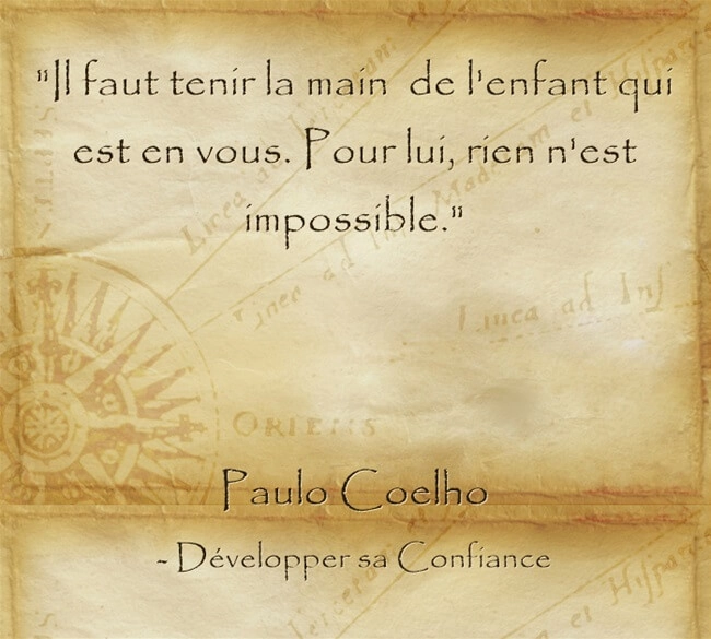Se dire que tout est possible et avoir confiance