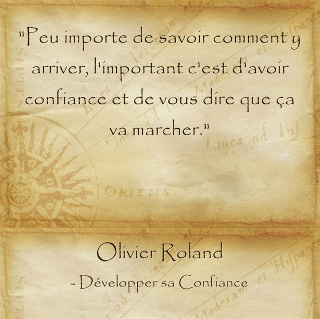 avoir confiance ca va marcher
