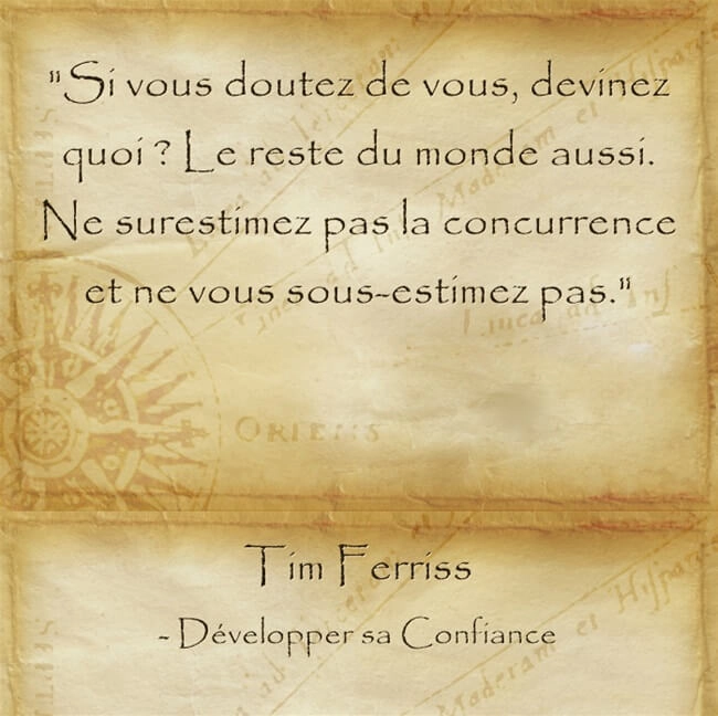 Avoir confiance en soi