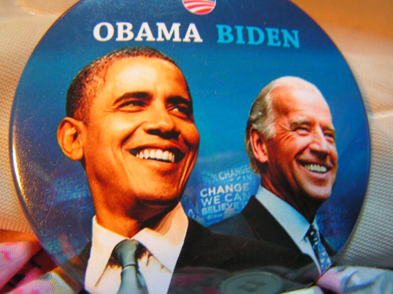 Obama tranquil et Biden détendu et serein