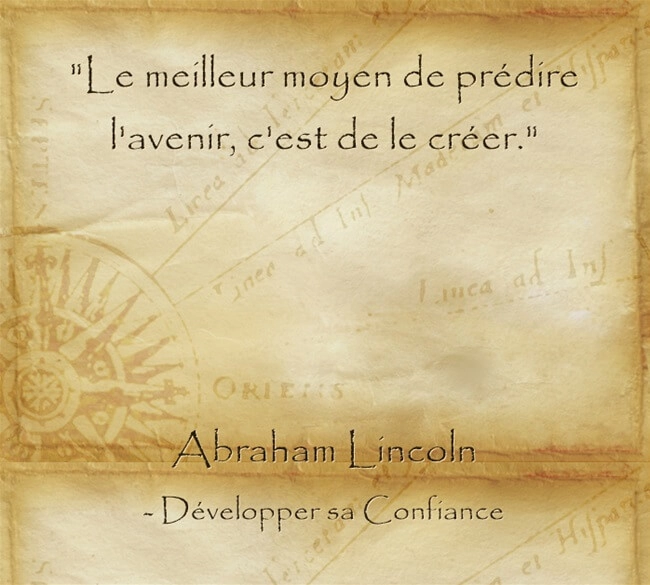 Citation d'Abraham Lincoln sur l'importance d'oser et de voiloir