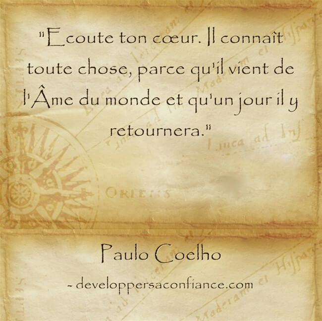 Citation de Paolo Coelho sur l'instant présent