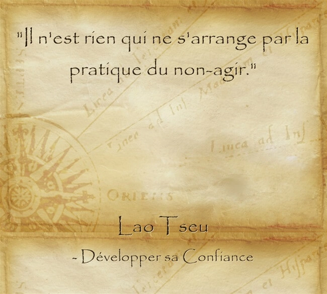 Citation de Lao Tseu pour agir