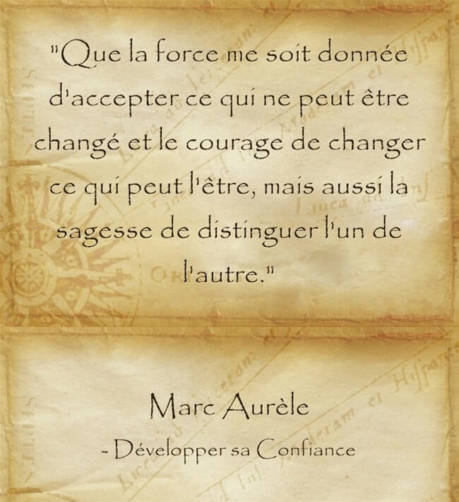 Citation de Marc Aurèle sur la capacité de changement et le bonheur
