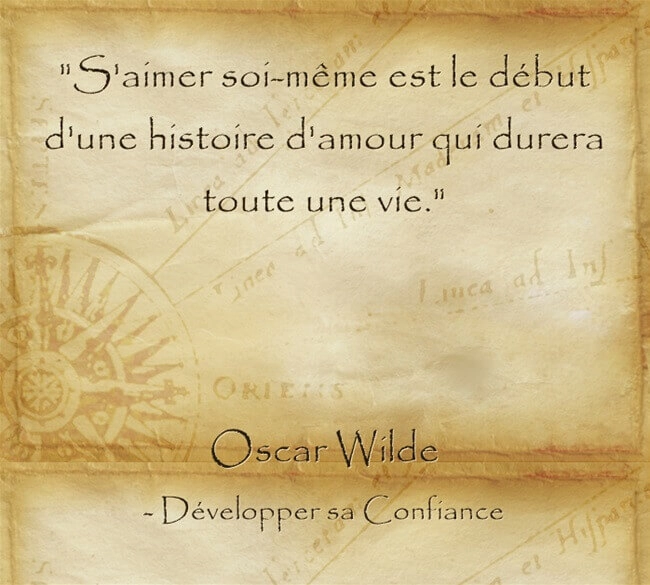 Citation d'Oscar Wilde sur l'importance de s'accepter