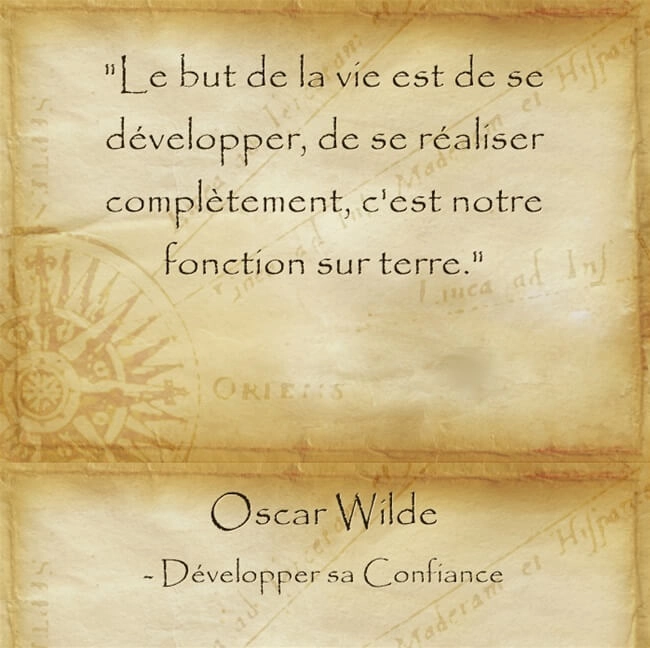 Citation d'Oscar Wilde pour s'accepter tel qu'on est