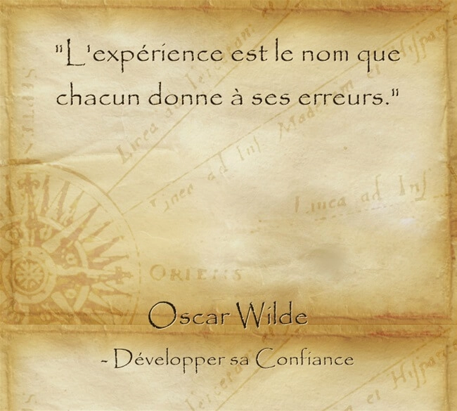 Réflexion d'Oscar Wilde sur l'importance de s'accepter tel qu'on est
