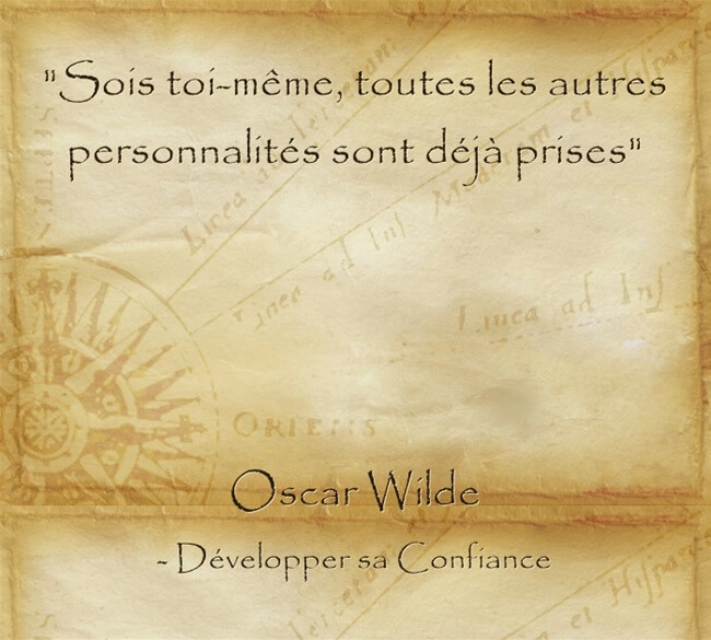 Conseil d'Oscar Wilde sur l'importance d'être soi et de s'accepter