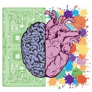 Image symbole des émotions face à la logique