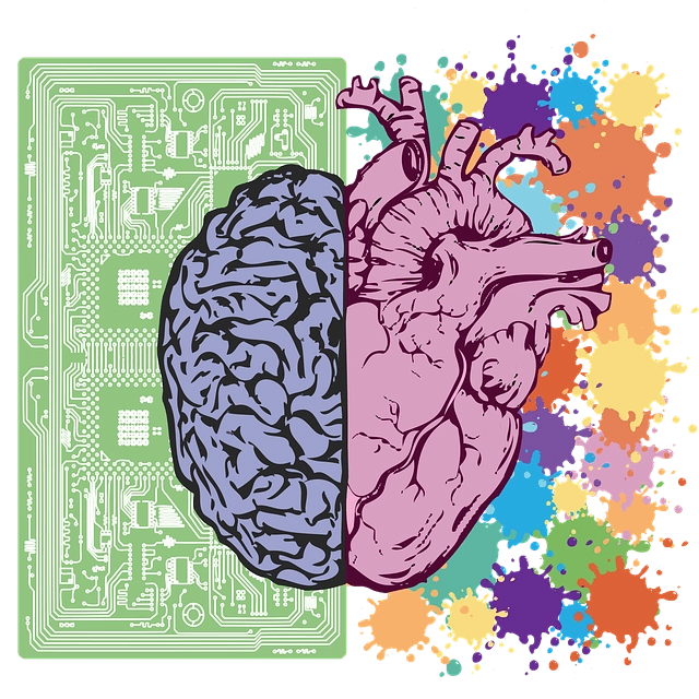 Image symbole des émotions et du cerveau pour prendre les bonnes décisions et vivre sans regrets