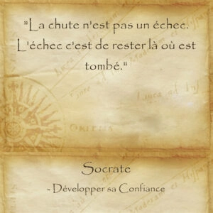 Être capable de se releverpour continuer le combat