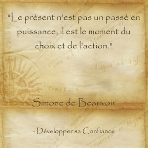 Citation qui invite à vivre l'instant présent