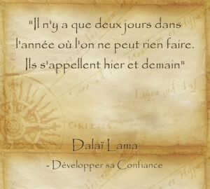 Citation pour savoir profiter de l'instant