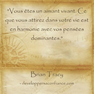 Citation sur le pouvoir de l'attraction