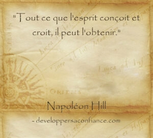 Citation sur la force créatrice de notre esprit