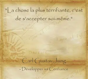 Citation de Carl Jung sur l'acceptation de soi