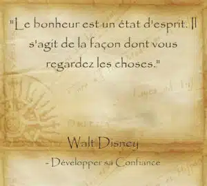 citation sur l'importance de rester positif dans la vie pour être heureux