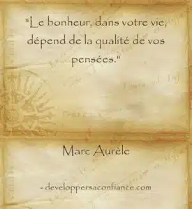 citation sur l'importance d'entretenir des pensées positives