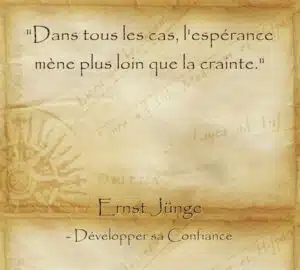 Citation sur les effets de croire en son destin