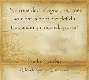 réflexion de Paulo Coelho sur l'importance de la pensée positive