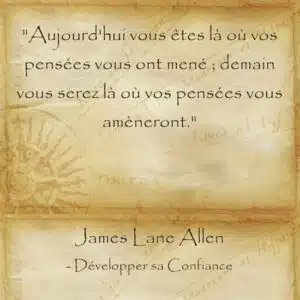 Citation sur l'importance d'entretenir des pensées de qualité