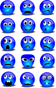 éventail des différentes émotions qu'un être humain peut ressentir pour devenir passionné