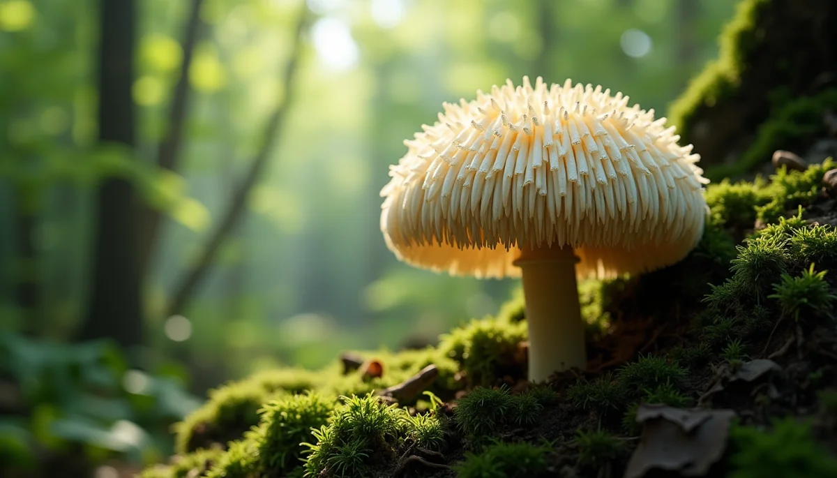 Crinière de lion (Hericium erinaceus)